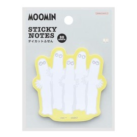 Sunstar Stationery S2842491 Moomin Sticky Notes, Die Cut, Spring Summer