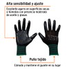 Truper GU-122, Guantes de nylon recubiertos de nitrilo, medianos