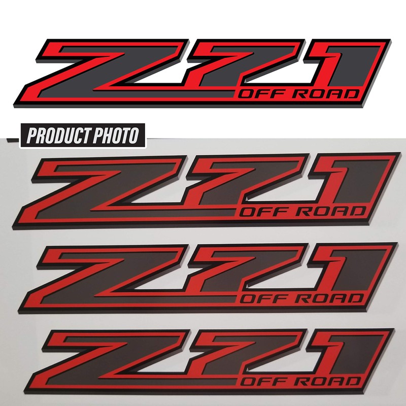 Z71 Offroad Truck Decals - 2014-2018 Bedside Stickers (Z71 Offroad