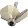 TOOLSTAR Chamfer Router Bit 45 Degree Carbide Tipped Chamfer Cutter