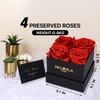 DEC RLA HOME Decor Preserved Rose in a Box Forever