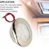 LED Puck Light DC12V RV Boat Ceiling Recessed Mount Interior