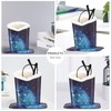 Plush Fluffy Lined Anti-scratch Eyeglasses Holder Protective Glasses Stand Case