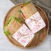 JarThenaAMCS 150Pcs Pink Floral Wax Paper Chinoiserie Bird Flower Deli