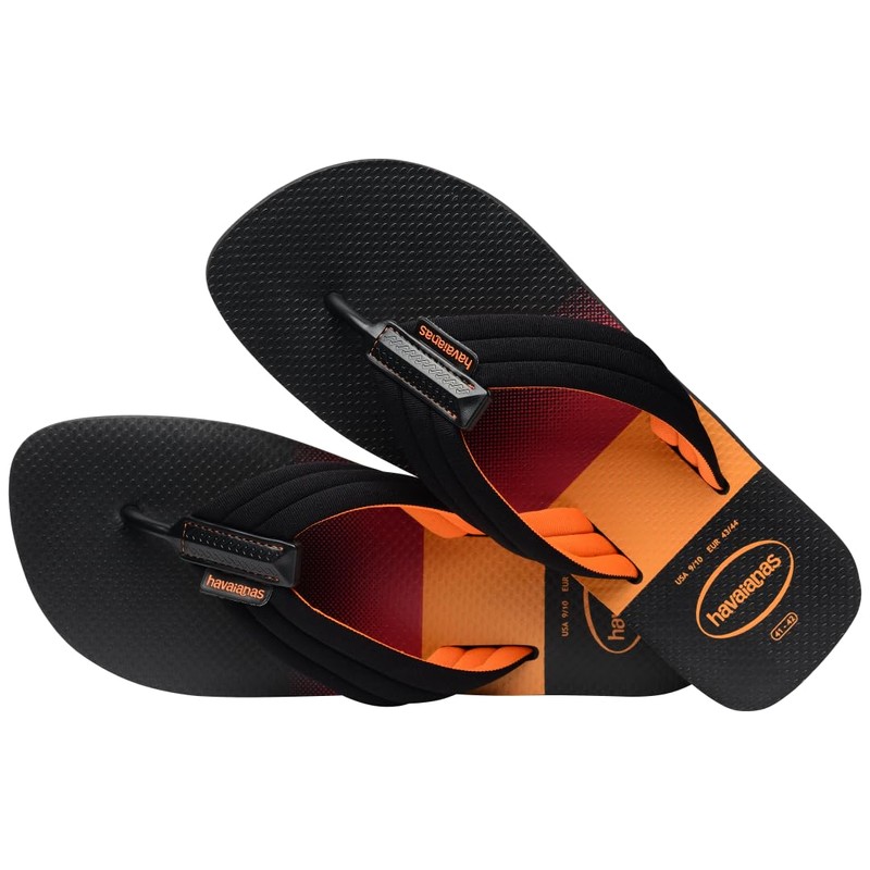 Havaianas for Men - Urban Print Flip Flops - Black