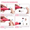 Urpow Pulidor Esmeril Drill Para Uñas Profesional Sets Manicura