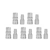 5 Sets Stainless Steel Air Fittings Air Coupler Pneumatic Quick