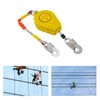 23ft Safety Self Retracting Lifeline Fall Arrester Fall Protection Device,