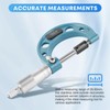Outside Micrometer, 25-50mm External Micrometer Stainless Steel High Accuracy Thickness
