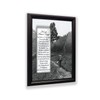 Coal Miners Prayer Picture Frame, Coal Mining Gifts, Historical Décor,