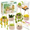 Karsspor Beginner Crochet Kit - 6 PCS Hanging Potted Plants