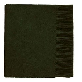 100% Lambswool Plain Scarves, Olive