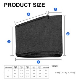 Ruayia Bunion Pads Forefoot, Reusable Forefoot Pads, Fabric Forefoot Pads, Non-Slip Feetly Soles Ball of the Foot Metatarsal Cushion, High Heels Insoles Pads - Black - XL