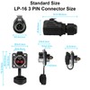LP-16 2-Pin Waterproof Connector: IP68 Waterproof Aviation Connector, Round Connector