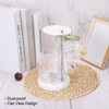 sourcing map Rotating Hair Accessories Organizer, 5-Layers Plastic Jewelry Holder,