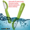HAMOER Vegetable Peeler, Comfortable Handle, Dishwasher Safe, Potato Peelers for