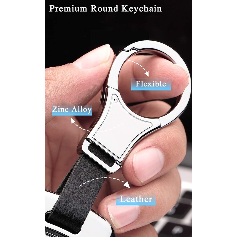 SANRILY Keyless Key Cover for Land Rover LR4 for Jaguar