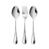 Robert Welch Honeybourne Bright Cutlery Serving Set, 3 Piece. Made