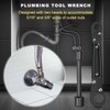 Holdly Multi-Functional Angle Stop Wrench Kit - Plumbing Tools for