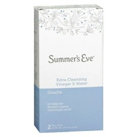 Summer's Eve Vaginal Douche Extra Cleansing pH Balanced Vinegar & Water 4.5 oz
