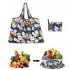Zhenghebuy Reusable Shopping Bags,Large Foldable Shopping Bag,Washable Grocery Bags for