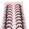 Cat Eye Lashes Wispy False Eyelashes Yasnai Volume Thick Lashes