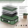 Fireproof Document Box, Hard Shell Fireproof Box, Document Organizer with