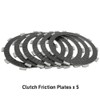 300EX Clutch Friction Plates Gasket & Oil Filter Kit Compatible