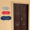 Designer Please Use Front Door Right Arrow Sign - Easy