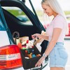Honeydak Passenger Seat Organizer, Collapsible Car Storage for Console Front/back