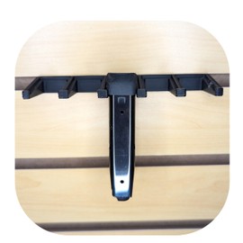 Hammy3DPrints Mount for Keltec P11 Mags - Slatwall | Magazine Holder Storage Rack (Dakota with Metal Track Insert)