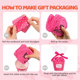 HAPPYPOP Expecting Mother's Day Gifts - Pregnancy Socks for Pregnant Women, First Time Moms Friends Sisters, Labor and Delivery Socks