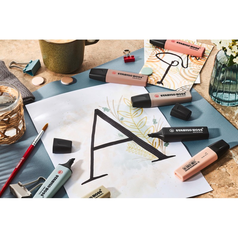 STABILO - Boss Original NatureColors Highlighters - Pack of 10