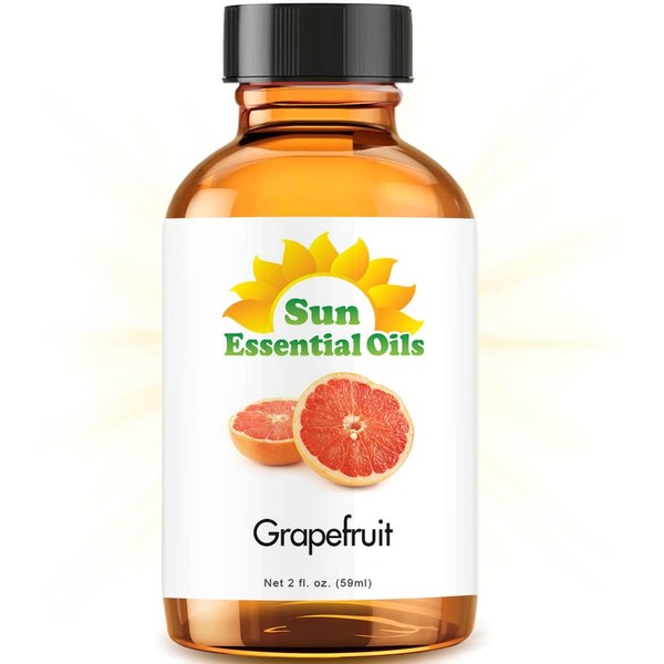Grapefruit Essential Oil (Huge 2oz Bottle) Bulk Grapefruit Oil - 2 Ounce