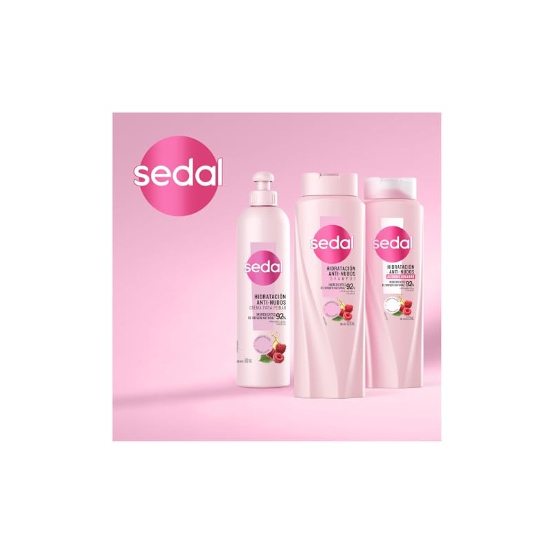 Shampoo Sedal Hidratación Anti-Nudos 620 ml
