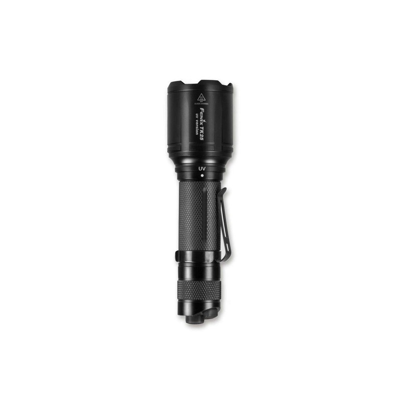 Fenix Unisex - Adult TK25 UV Torch, Black, 14.3 cm