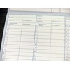 Pack of 100 Patient Record Cards in Blue - Closed