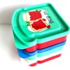 Bexter Set of 3 Toast Shaped Sandwich Boxes Food Storage
