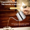 Coffee Pot, Stainless Steel Coffee Pot with Gooseneck Spout, Tea