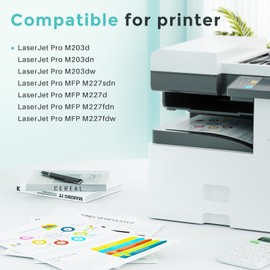 Kuva 30A Black Toner Cartridge - Compatible CF230A Toner Cartridge Replacement for HP 30A CF230A 30X CF230X use with HP Laserjet Pro M203dw, Laserjet Pro MFP M227fdn, M227fdw | CF230A 2 Pack, Black