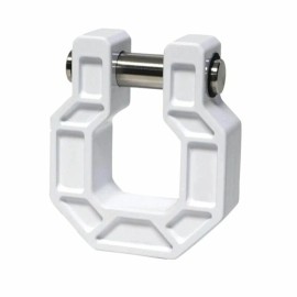 Royal Hooks Royal Show Shackle D-Ring Hook-White, Each; RHO-12017-WH