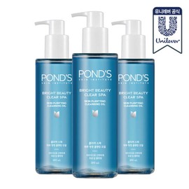 Pond's Clear Spa Cleansing Oil 200ml x 3 / 폰즈 클리어 스파 클렌징 오일 200ml x 3개