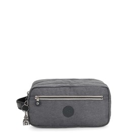 Kipling AGOT Toiletry Bag, 26 cm, 3 liters, Black (Charcoal)