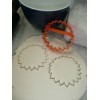 AJT MUM FLOWER OUTLINE FALL SEASON COOKIE CUTTER USA PR4427