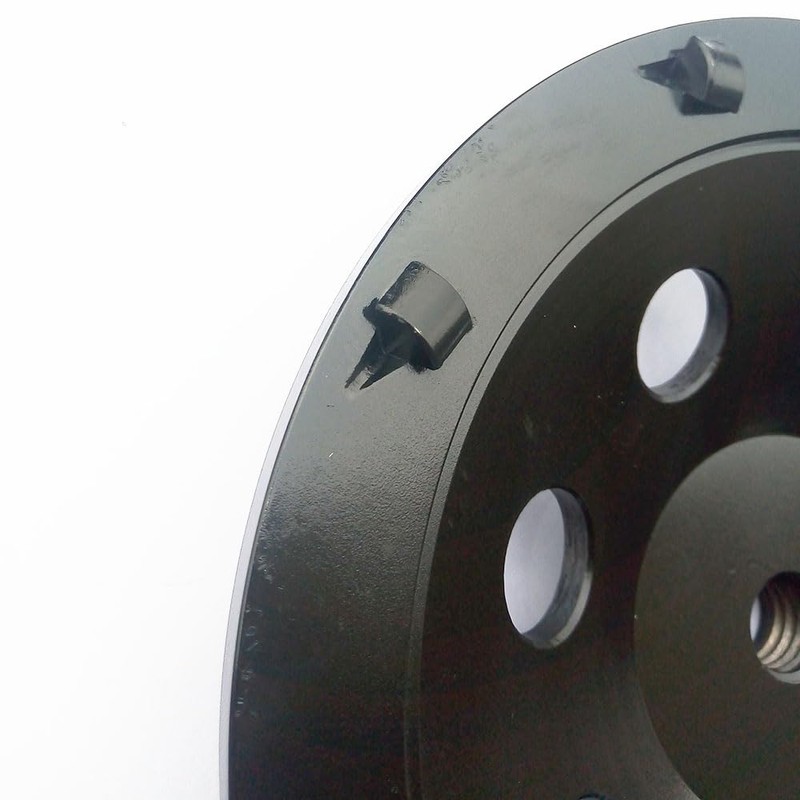 7" inch PCD Grinding Wheel 9 Segments for Remove Epoxy