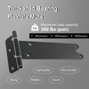 Pubotlu 6 Pack 8" Door Hinges,300 Lbs Capacity Heavy Duty