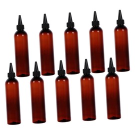 IWOWHERO Empty Shampoo Bottles 250ml 10 Pack Travel Lotion Bottles Plastic Dispensers Reusable for Body Wash Soap Travel Use