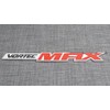 2Pcs Vortec Max High Output Emblems Door Badges Decal Nameplate