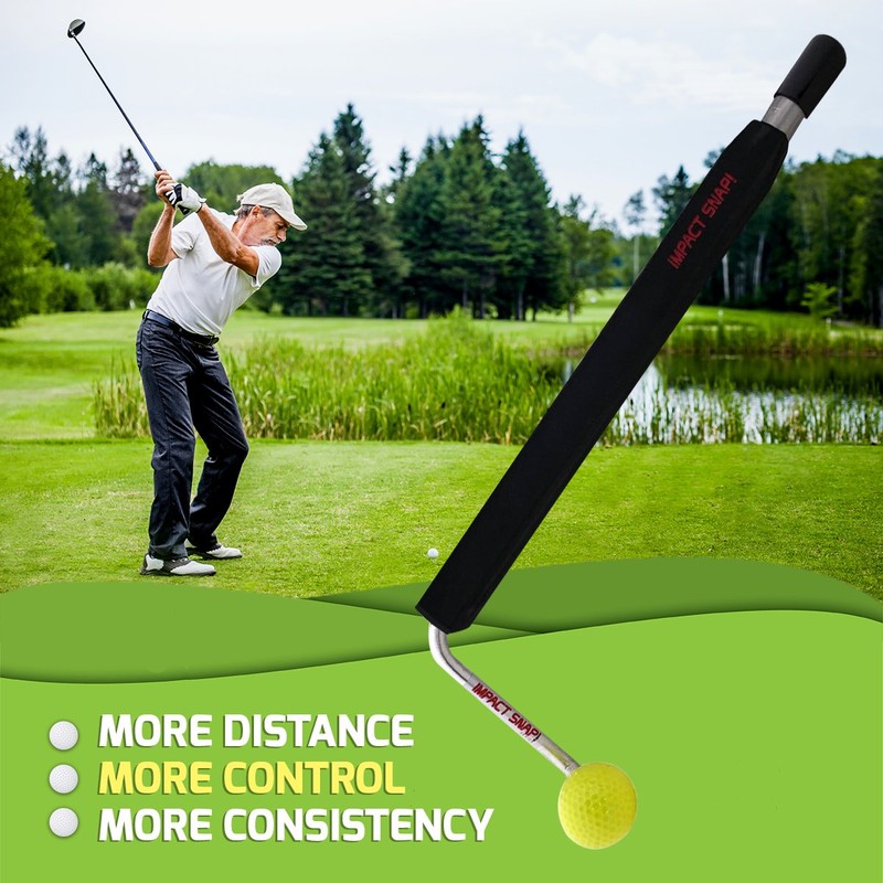 IMPACT SNAP Golf Swing Trainer and Practice Training Aid -