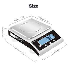 Hochoice Precision Electronic Balance Scale 3000g x 0.01g | Lab Scale, Counting Scale, Scientific Gram Scale |for Laboratory, Jewelry, Industrial, Business